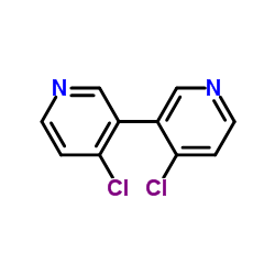 4,4'-Dichloro-3,3'-bipyridine structure