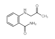 2-(2-oxopropylamino)benzamide Structure