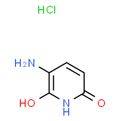 3-amino-6-hydroxy-2-pyridone hydrochloride Structure
