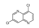 4,7-二氯-1,5-萘啶结构式