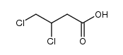 3,4-dichlorobutanoic acid Structure