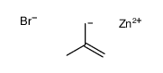 bromozinc(1+),2-methanidylprop-1-ene结构式