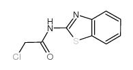 n-(1,3-benzothiazol-2-yl)-2-chloroacetamide结构式
