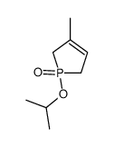 3-methyl-1-propan-2-yloxy-2,5-dihydro-1λ5-phosphole 1-oxide Structure