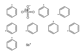 tetraphenylstibanium,sulfate Structure