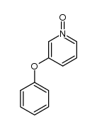 3-phenoxypyridine 1-oxide Structure