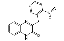 3-(2-nitrobenzyl)-1,2-dihydroquinoxaline-2-one Structure