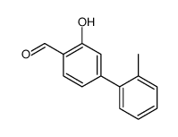 2-hydroxy-4-(2-methylphenyl)benzaldehyde结构式