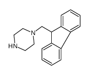 1-(9H-fluoren-9-ylmethyl)piperazine Structure