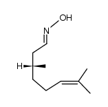 (R)-Citronellaloxim Structure