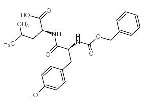 Z-Tyr-Leu-OH结构式