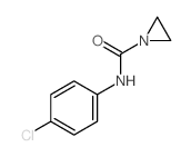 1-Aziridinecarboxamide, N-(p-chlorophenyl)- Structure