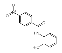 N-(2-methylphenyl)-4-nitrobenzamide Structure