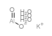 potassium aluminate trihydrate picture