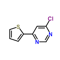 4-Chloro-6-(2-thienyl)pyrimidine structure