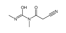 Acetamide,2-cyano-N-methyl-N-[(methylamino)carbonyl]- Structure