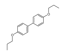 1-propoxy-4-(4-propoxyphenyl)benzene Structure