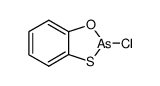 2-chloro-1,3,2-benzo-oxathia-arsole结构式