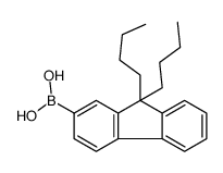 (9,9-dibutylfluoren-2-yl)boronic acid Structure