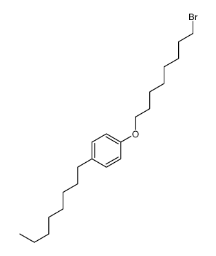 1-(8-bromooctoxy)-4-octylbenzene Structure