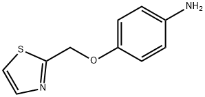 4-(thiazol-2-ylmethoxy)aniline结构式