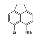 5-Amino-6-bromoacenaphthene Structure