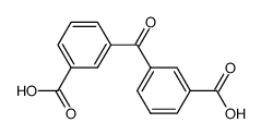 3,3'-carbonyldibenzoic acid Structure