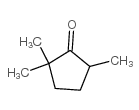 2,2,5-三甲基环戊酮结构式