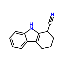 2,3,4,9-Tetrahydro-1H-carbazole-1-carbonitrile Structure