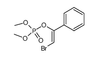 (Z)-2-bromo-1-phenylvinyl dimethyl phosphate结构式