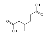 2,3-dimethylhexanedioic acid Structure