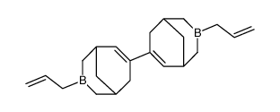 7,7'-diallyl-7,7'-dibora-3,3'-bi(bicyclo[3.3.1]nonane-2,2'-diene)结构式