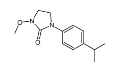 1-Methoxy-3-(4-isopropylphenyl)-2-imidazolidone结构式