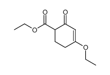 Ethyl 4-ethoxy-2-oxocyclohex-3-ene-1-carboxylate Structure