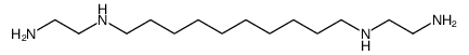 N,N'-bis(2-aminoethyl)decane-1,10-diamine Structure