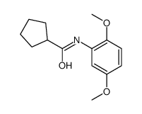 Cyclopentanecarboxamide, N-(2,5-dimethoxyphenyl)- (9CI) picture