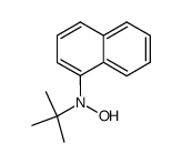 N-(1-Naphthyl)-N-tert.butylhydroxylamin结构式