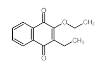 2-ethoxy-3-ethyl-naphthalene-1,4-dione Structure