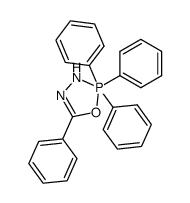 2,2,2,5-tetraphenyl-Δ4-1,3,4,2λ5-oxadiazaphospholine Structure