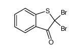 2,2-dibromo-benzo[b]thiophen-3-one Structure