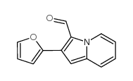 2-furan-2-yl-indolizine-3-carbaldehyde Structure