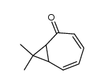 8,8-dimethylbicyclo[5.1.0]octa-3,5-dien-2-one Structure