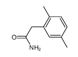 (2,5-dimethyl-phenyl)-acetic acid amide结构式