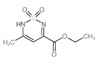 Ethyl 5-methyl-1,1-dioxo-1,6-dihydro-1lambda~6~,2,6-thiadiazine-3-carboxylate Structure