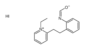 N-[2-[2-(1-ethylpyridin-1-ium-2-yl)ethyl]phenyl]formamide,iodide结构式