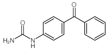 (4-benzoylphenyl)urea结构式