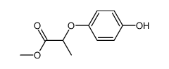2-(4-Hydroxyphenoxy)propionic acid methyl ester Structure