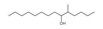 5-methyl-6-tetradecanol Structure