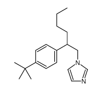 1-[2-(4-tert-butylphenyl)hexyl]imidazole Structure