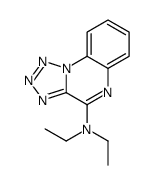 N,N-diethyltetrazolo[1,5-a]quinoxalin-4-amine结构式